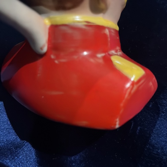 Antique Czech Pottery Figural Pitcher British Beefeater Czechoslovakia - Picture 13 of 15